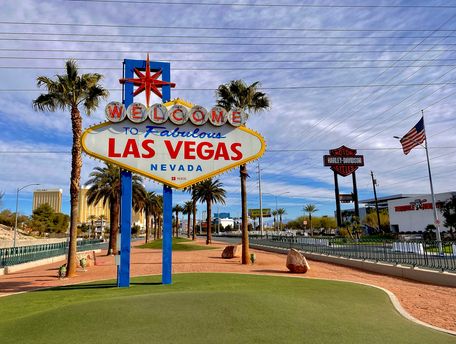 Stadtschild Las Vegas
